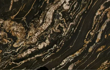 Cosmic Black Gold Granite