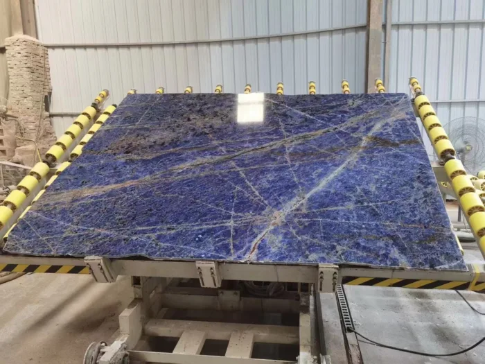 Sodalite Blue Marble Quartzite Slab-2