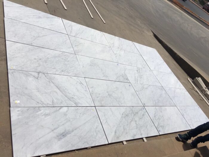 Bianco Carrara Marble Tiles-6